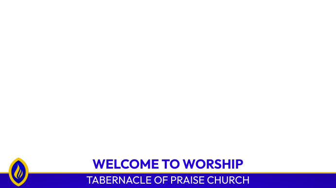 Welcome | Lower 3rd Digital Display (16:9) template